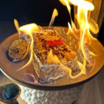 Burning fire
