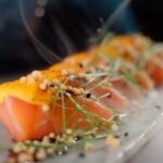 Crudo King Salmon